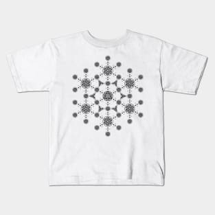 Alien crop circle / Celtic pattern. improvisation Kids T-Shirt